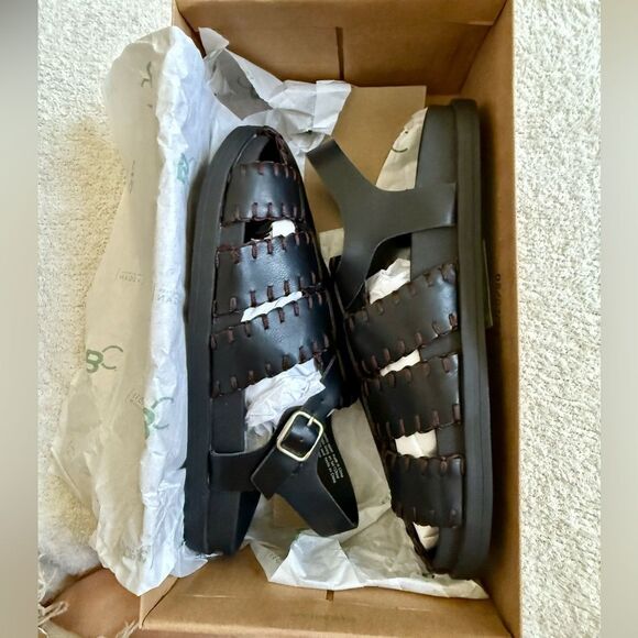 Seychelles vegan fisherman sandals. NWB size 7 - Picture 2 of 7